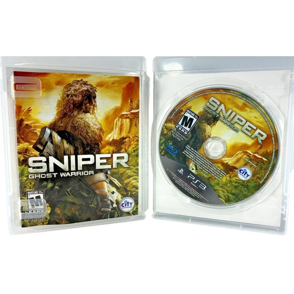 Sniper Ghost Warrior Sony PlayStation 3 City Interactive 2011 with Manual Tested